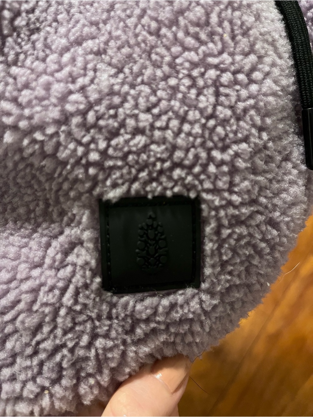 FP Movement Plush Sherpa Hobo Bag in Lavender - Picture 2 of 6